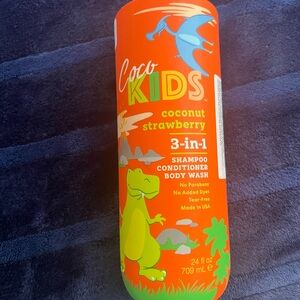 CocoMagic Kids 3-in-1 Shampoo Conditioner Body Wash
